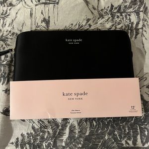 Kate Spade Black Laptop Sleeve 13 inch